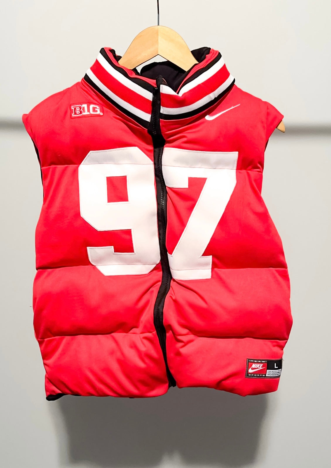 Custom Jersey Puffer Vest
