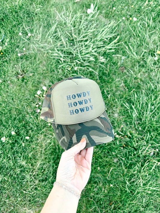 HOWDY TRUCKER HAT