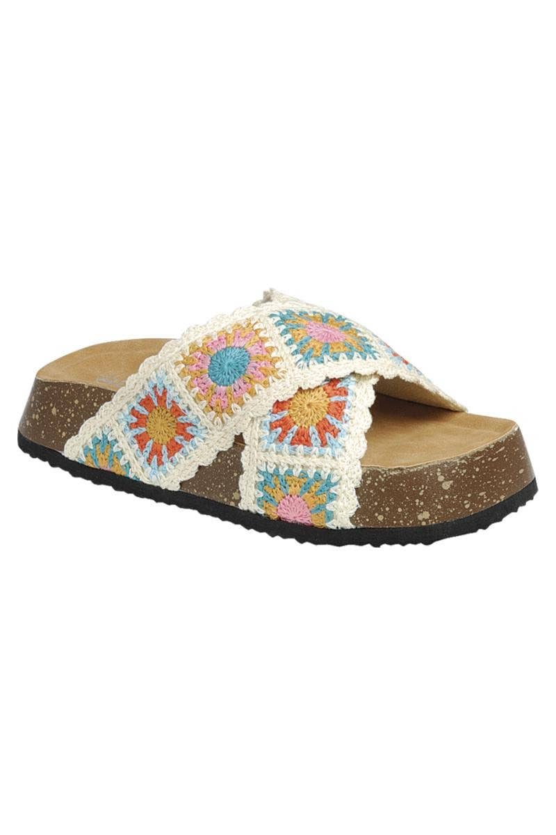 Crochet Platform Sandal